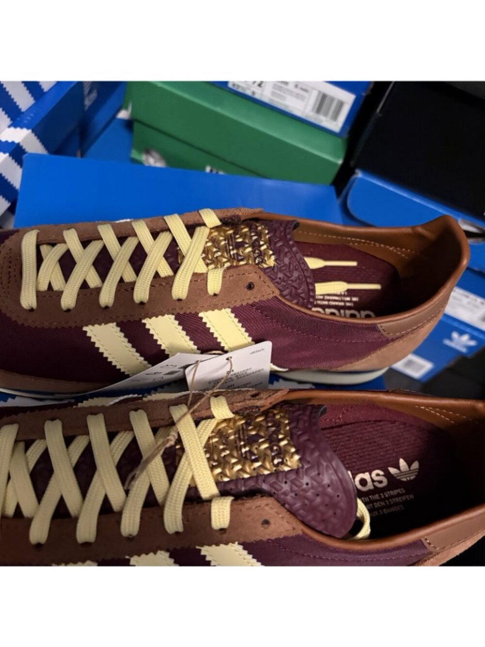 Size 10 - adidas SL72 OG Preloved Brown W - ie3425 - Picture 5 of 6